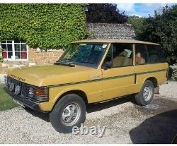 1978 Range Rover Suffix F classic 2 door