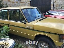 1978 Range Rover Suffix F classic 2 door