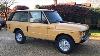 1980 Range Rover Classic Suffix Aa Exterior Review
