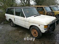 1981 Range Rover Classic 2 door For spares only