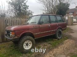 1989 Classic Range Rover GMC engine conversion PROJECT