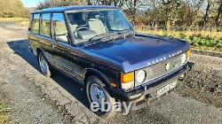 1990 RANGE ROVER CLASSIC 3.9 V8, factory manual gearbox, new MOT