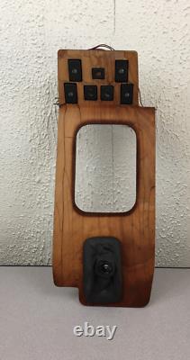 1995 Range Rover County Classic Wood Grain Panel With Master Switch Controls