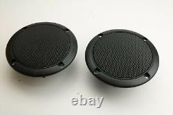 2 Genuine BLACK Rear headlining Speakers Range Rover Classic