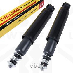 2x Rear Shock Absorbers for Range Rover Classic Pair Girling up to 1989