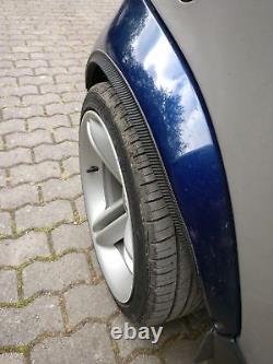 2x Wheel Thread Carbon Opt Side Sills 120cm for Vauxhall Astra F Classic Caravan