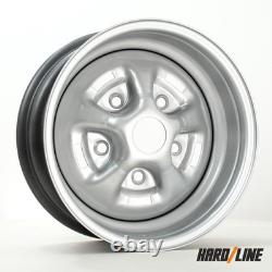4 x 16 x 7 Steel Wheels fits Range Rover Classic Hardline RSR 5x165.1 ET8
