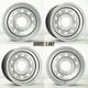 4 x 16 x 8 Steel Wheels fits Range Rover Classic Hardline MOD X 5x165.1 ET0