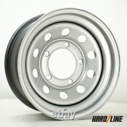 4 x 16 x 8 Steel Wheels fits Range Rover Classic Hardline MOD X 5x165.1 ET0