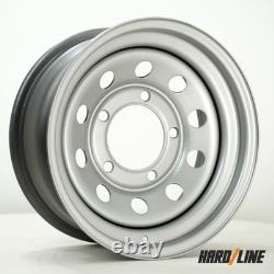 4 x 16 x 8 Steel Wheels fits Range Rover Classic Hardline MOD X 5x165.1 ET0