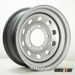 4 x 16 x 8 Steel Wheels fits Range Rover Classic Hardline MOD X 5x165.1 ET0