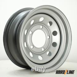 4 x 16 x 8 Steel Wheels fits Range Rover Classic Hardline MOD X 5x165.1 ET0