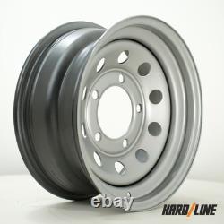 4 x 16 x 8 Steel Wheels fits Range Rover Classic Hardline MOD X 5x165.1 ET0