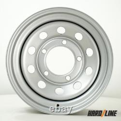 4 x 16 x 8 Steel Wheels fits Range Rover Classic Hardline MOD X 5x165.1 ET0