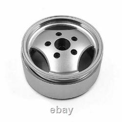 4pcs CNC Metal Beadlock Wheel Rim Wheel Hub for 1/10 Range Rover Classic Body RC