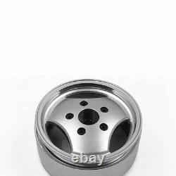 4pcs CNC Metal Beadlock Wheel Rim Wheel Hub for 1/10 Range Rover Classic Body RC