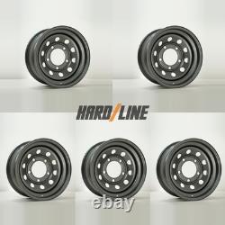 5 x 16 x 7 Steel Wheels fits Range Rover Classic Hardline MOD X 5x165.1 ET0