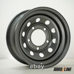 5 x 16 x 7 Steel Wheels fits Range Rover Classic Hardline MOD X 5x165.1 ET0