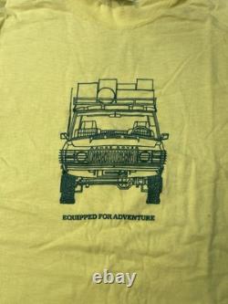 80s 90s Range Rover Shirt Rovers North Vermont USA M Equipped For Adventure