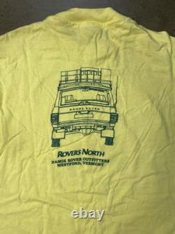 80s 90s Range Rover Shirt Rovers North Vermont USA M Equipped For Adventure