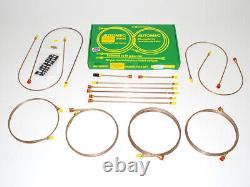 BRITPART Ready Made Brake Pipe Set Hose Line Fits Range Rover MK1 Classic DA7424