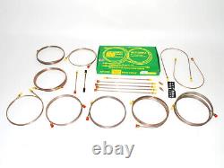 BRITPART Ready Made Brake Pipe Set Hose Line Fits Range Rover MK1 Classic DA7425