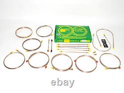 BRITPART Ready Made Brake Pipe Set Hose Line Fits Range Rover MK1 Classic DA7426