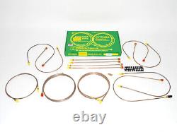 BRITPART Ready Made Brake Pipe Set Hose Line Fits Range Rover MK1 Classic DA7435