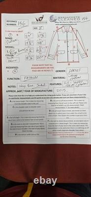 Barbour Ratio Range Rover Dark Brown Size 8 Ladies Fur Suede Trim Rare Jacket