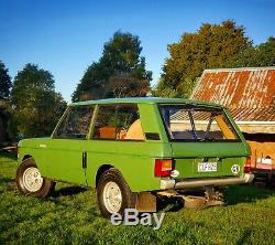 Barn Find 1973 Range Rover Classic Suffix B Lincoln Green