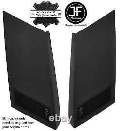 Black 2x Rear Exterior D Pillar Vinyl Covers For Range Rover Classic