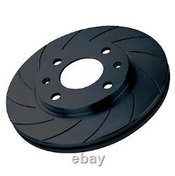 Black Diamond 12 GRV Front Discs for Range Rover Classic 4.2 V8 ABS 9/9410/95