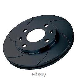 Black Diamond 6 GRV Front Discs for Range Rover Classic 4.2 V8 ABS 9/9410/95