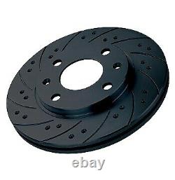 Black Diamond Combi Front Discs for Range Rover Classic 4.2 V8 ABS 9/9410/95