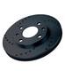 Black Diamond Drilled Rear Discs for Landrover Range Rover Classic 9/9410/95