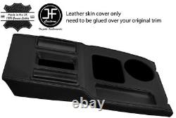 Black Stitch Centre Console Real Leather Cover Fits Range Rover Classic Early