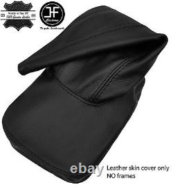 Black Stitch Top Grain Real Leather Gear Gaiter Fits Range Rover Classic 74-81