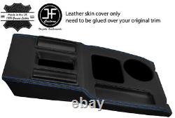 Blue Stitch Centre Console Real Leather Cover Fits Range Rover Classic Early