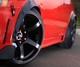 Body rims 2x wheelbase widening strips fender suitable for VW Polo Classic