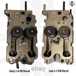 Cylinder head complete for Range Rover Classic 2.5 VM Diesel Engine 2500cc