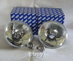 Defender, Range Rover Classic Pair of 7 Halogen Head Lamp Unit RTC4615, S4696