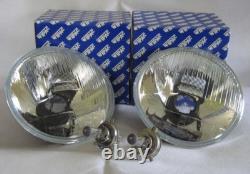 Defender, Range Rover Classic Pair of 7 Halogen Head Lamp Unit RTC4615, S4696