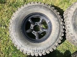 Disco 1 / Range Rover Classic Genuine Mach 5 Wheels And Tyres. MUST SEE