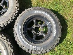Disco 1 / Range Rover Classic Genuine Mach 5 Wheels And Tyres. MUST SEE