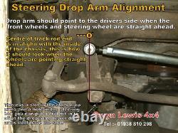 Discovery 1 300 tdi 30mm Steering Arms Bar Rod Heavy Duty Range Rover Classic