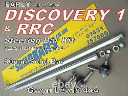 Discovery 1 Range Rover Classic 30mm Heavy Duty Steering Bars rods kit SUMOBARS