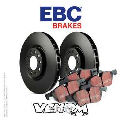 EBC Front Brake Kit Discs & Pads for Land Rover Range Rover Classic 2.4 TD 87-89