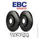 EBC OE Front Brake Discs 298mm for Land Rover Range Rover Classic 3.5 86-89 D415