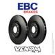 EBC OE Rear Brake Discs 290mm for Land Rover Range Rover Classic 2.4 TD 87-89