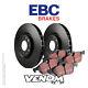 EBC Rear Brake Kit Discs & Pads for Land Rover Range Rover Classic 3.9 89-96
